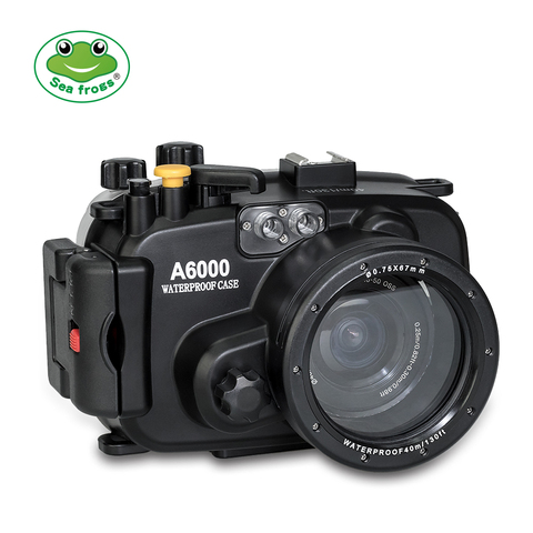 Carcasa Impermeable para cámara Sony A6000, funda Impermeable de 40m para fotografía de buceo, caja protectora esencial de 16-50mm ► Foto 1/1