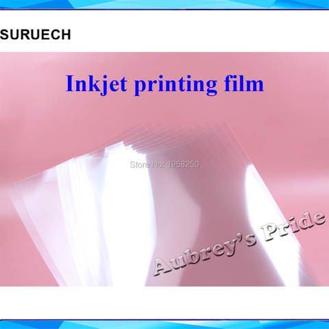 10 Uds transparencia claro nuevo A4 (297x210mm) de tamaño de inyección de tinta de impresora láser Film impreso ► Foto 1/3