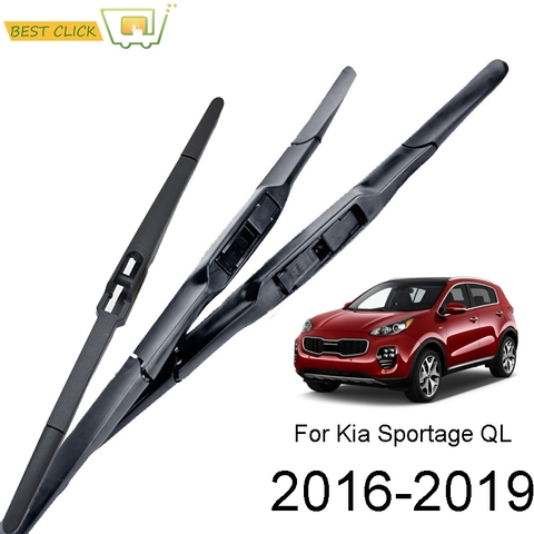 Misima-limpiaparabrisas para Kia Sportage QL, limpiaparabrisas delantero y trasero, 2016, 2017, 2022, 2022 ► Foto 1/6