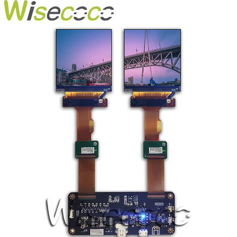 Interfaz MIPI de 120HZ, 2K, 2,9 pulgadas, 1440x1440 VR, AR panel de pantalla lcd con placa controladora, LS029B3SX02 DP a MIPI ► Foto 1/5