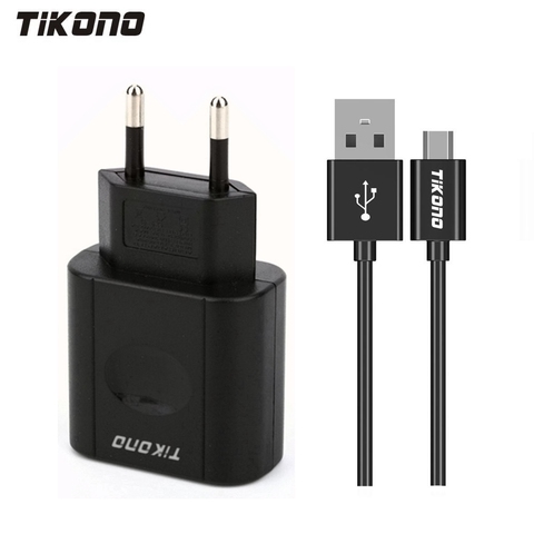 Tikono-cargador rápido USB Universal para iPhone, Samsung, Xiaomi, Sony, iPad, Tablet, Cable de carga Micro, 5V, 2A ► Foto 1/5