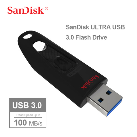 Sandisk-unidad Flash CZ48 ULTRA USB 3,0, memoria Flash de 64GB, 16GB, 32GB, 128GB, 256GB, USB 3,0, velocidad de Lectura de hasta 100 M/s ► Foto 1/6