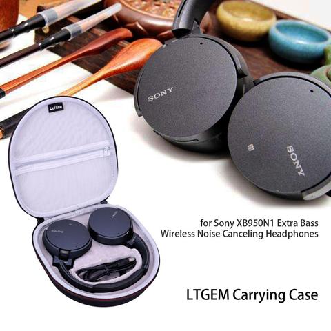 LTGEM-funda rígida EVA para auriculares Sony XB950N1, cascos inalámbricos con cancelación de ruido y graves Extra ► Foto 1/6