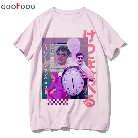 Camiseta de vaporwave, camiseta Retro a la moda de Harajuk con diseño de Anime para hombres y mujeres, camisetas estéticas japonesas para hombre y mujer, camiseta sexy ► Foto 1/6