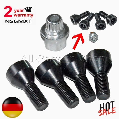 AP01 M12 x 1,5 juego de cerrojo negro para BMW E34 E32 1 3 5 6 Series para mini OE 36136786419: 36131180882, 36136764057 ► Foto 1/6