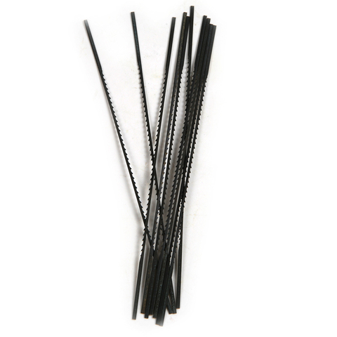 10x130mm tono negro carbono acero reverso diente Scroll cuchillas 1 #/2 #/10 #/12 # ► Foto 1/5