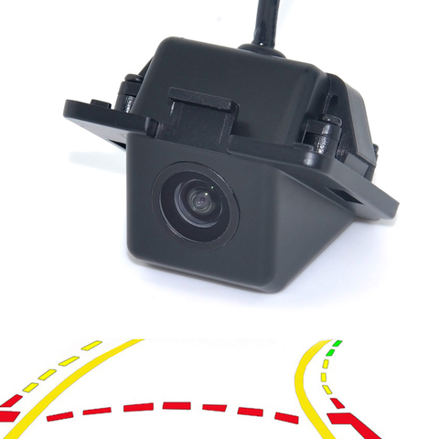 WF-cámara de visión trasera para estacionamiento para Mitsubishi Outlander, Seguimiento dinámico inteligente de trayectoria, línea de estacionamiento, marcha atrás, 2007-2015 ► Foto 1/6