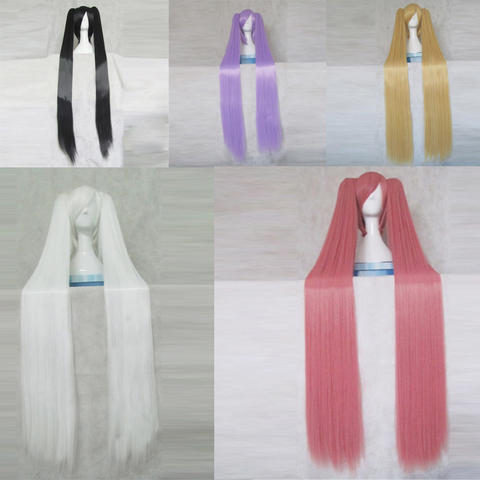 Hidan no Aria Kanzaki H Aria Rosa 120 cm largo pelo sintético Cosplay disfraz fiesta peluca + 2 coletas + peluca ► Foto 1/3