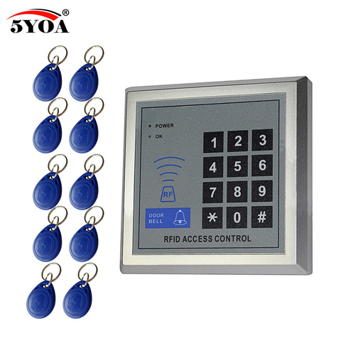 Sistema de Control de Acceso tarjeta RFID cerradura de puerta de proximidad envío gratuito 5YOA nuevo sistema de dispositivo de máquina ► Foto 1/3