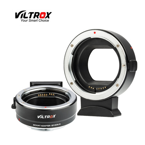 Viltrox-Adaptador de lente de enfoque montura de lente EF-EOS R, marco completo para objetivo DSLR EF/EF-S a montura Canon RF EOS R RP R5 R6 ► Foto 1/6