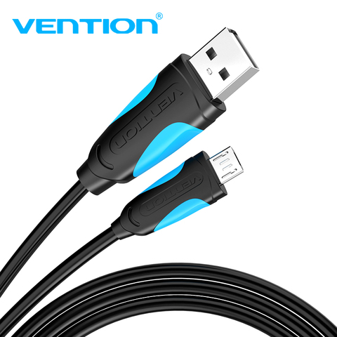 Vention-Cable Micro USB de carga rápida para teléfono móvil Android, cargador de sincronización de datos, 3M, 2M, 1M, para Samsung, HTC, Xiaomi, Sony ► Foto 1/6