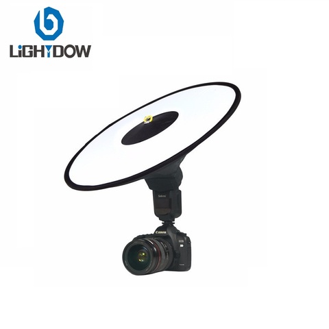 Difusor de Flash plegable para Speedlite, accesorios para retrato de estudio, catchlight, equipos fotográficos ligeros, 45cm ► Foto 1/6