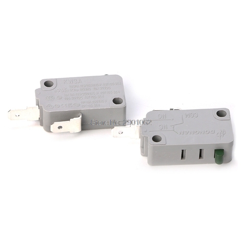 Microinterruptor de puerta para horno microondas KW3A, interruptor de apertura normal de 125V/250V y 16A, envío directo J11, 2 uds. ► Foto 1/6