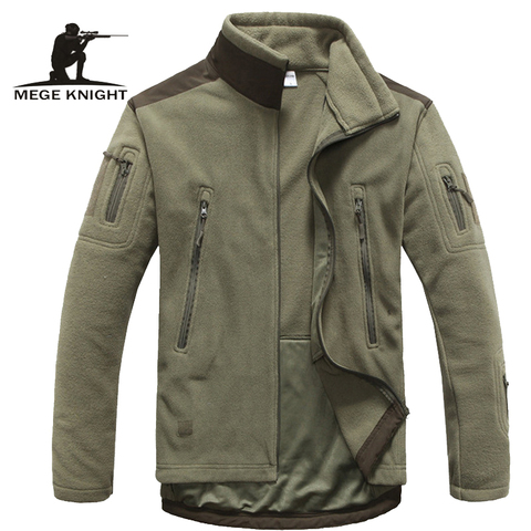 Ropa para hombre Otoño Invierno fleece chaqueta del ejército Softshell ropa para hombres Softshell chaquetas de estilo militar ► Foto 1/6