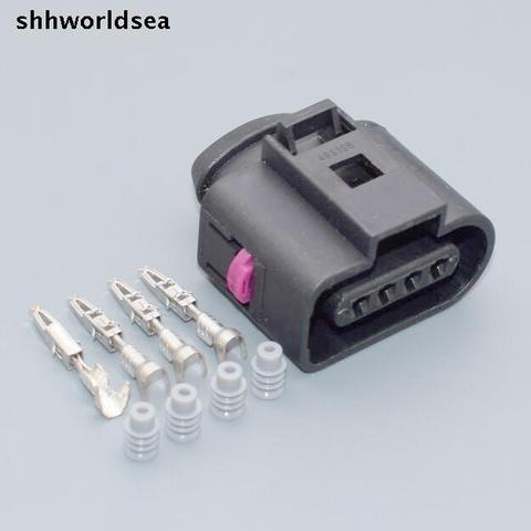 Shhworldsea-Kit de reparación de conectores hembra de 4 vías para A4A6 VW, Kit de 100mm, 5/30/1,5 juegos, nuevo 1J0 973 704 1J0973704, Envío Gratis ► Foto 1/4