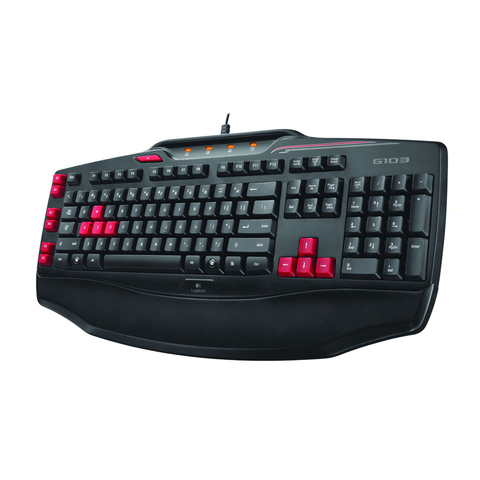 Teclado de Logitech Gaming Original G103 teclado de programación USB profesional para CF Dota 2 periféricos de ordenador ► Foto 1/3