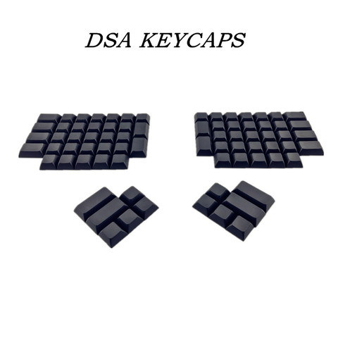 Ergodox-teclas pbt para teclado mecánico para jugar, color blanco, dsa, pbt, para perfil dsa ► Foto 1/3