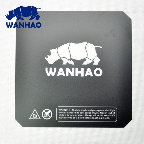 Wanhao-piezas de repuesto para impresora 3D i3 V2.1, Cama adhesiva de calor de impresión similar a Buildtak i3, placa calefactora de 200mm/214mm/220mm, 1 Uds. ► Foto 1/1