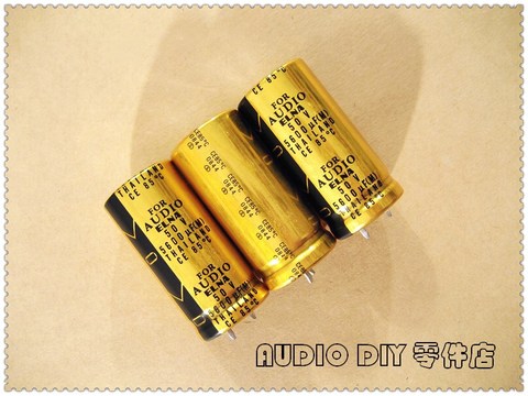 ELNA oro para AUDIO (LAO) 5600uF 50V5600uf electrolítico de Audio condensador ► Foto 1/2