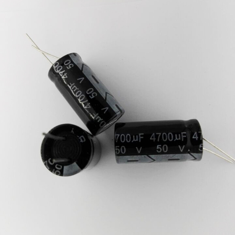 Condensador electrolítico de aluminio 50 V 35 V 25 V 16 V 2200 UF 3300 UF 4700 UF 5 unids ► Foto 1/3