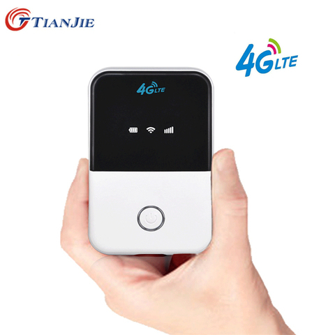 TIANJIE-enrutador wifi 3G/4G LTE, enrutador de bolsillo CAT4, enrutador inalámbrico de banda ancha con ranura para tarjeta sim, 150Mbps ► Foto 1/6