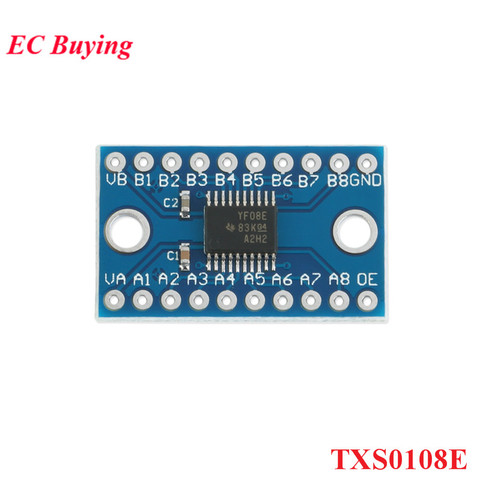 5 uds TXS0108E MÓDULO DE Convertidor de Nivel lógico de 8 canales TTL bidireccional de conversión mutua 3,3 V 5V para Arduino Raspberry Pi TXB0108 ► Foto 1/3