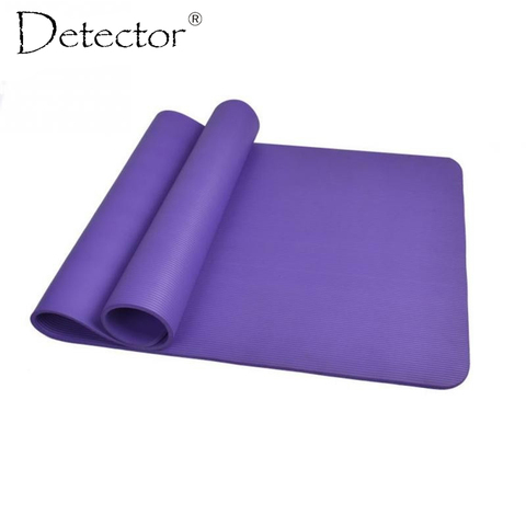 Detector 10mm espesor grueso Yoga Mat Pad antideslizante perder peso ejercicio Fitness plegable gimnasia para gimnasio ► Foto 1/5