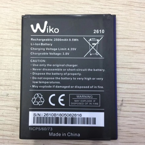 Ansheng de alta calidad 2600mAh batería de la batería para Wiko 2610 teléfono móvil ► Foto 1/1