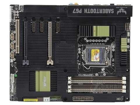 Original placa base para ASUS SaberTooth P67 LGA 1155 DDR3 32 GB para i3 i5 i7 P67 escritorio motherborad envío gratuito ► Foto 1/1