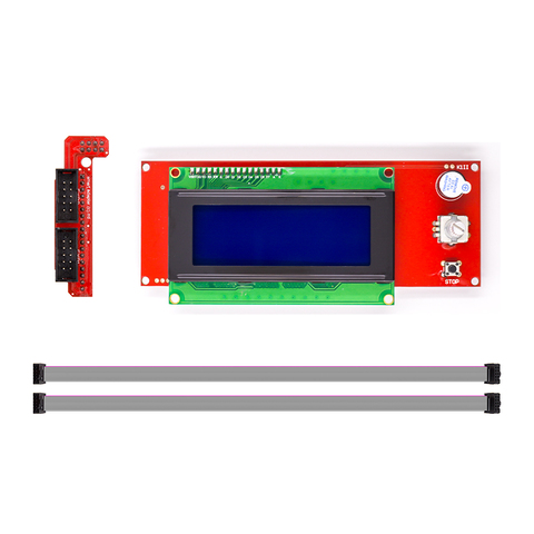 1 piezas pantalla LCD 3D Reprap impresora controlador inteligente Reprap rampas 1,4 LCD 2004 Control ► Foto 1/1