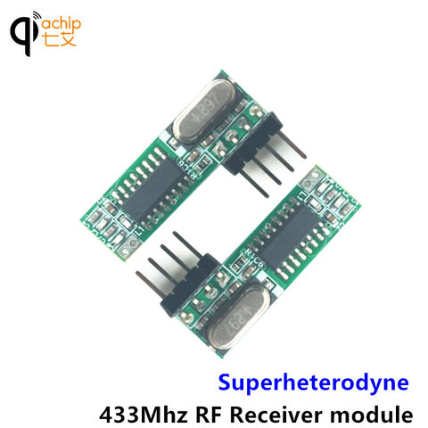 433 Mhz módulo RF actualizado para wl101-341 superheterodino 433 Mhz receptor inalámbrico Módulos DIY Kit para Arduino Uno control remoto ► Foto 1/3
