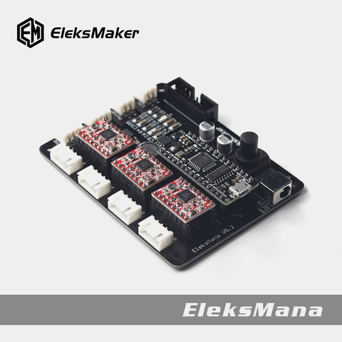 Controlador de Motor EleksMaker Mana 3, paso a paso con eje, placa controladora para DIY, grabador láser ► Foto 1/5