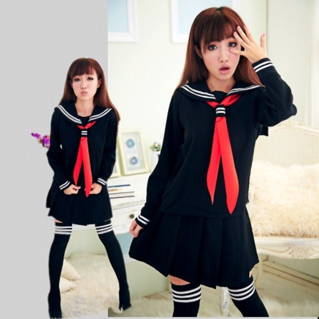 Sailor Uniform Trajes Escolares Cosplay Traje De Colegio Japones