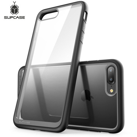 Funda protectora híbrida Premium estilo UB para iphone 8 Plus funda protectora transparente para iphone 8 Plus (2017 de liberación) ► Foto 1/6