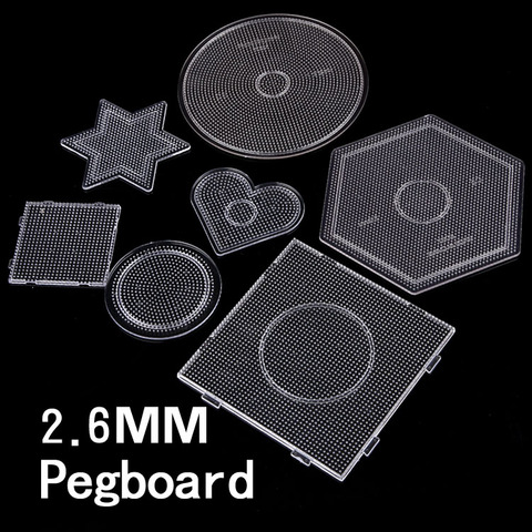 2,6mm Mini cuentas Hama Perler cuentas para niños manualidades Fuse cuentas puzle Pegboards patrones DIY puzles plantilla ► Foto 1/6