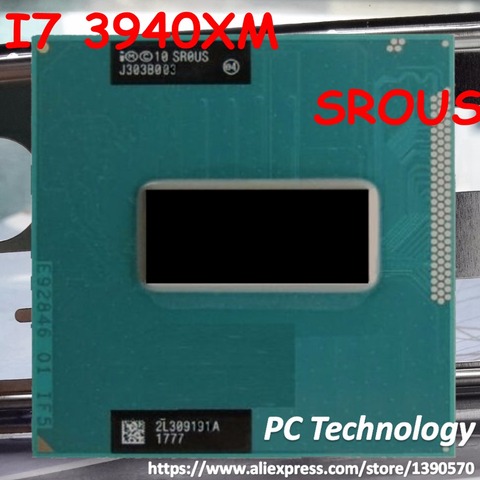 Móvil de Intel extrema I7 3940XM CPU 3,0 GHz-3,9 GHz 8M SR0US procesador I7-3940XM Original Chipset en STOCK para ordenador portátil envío gratis ► Foto 1/1