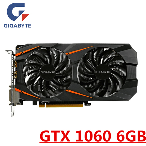 GIGABYTE-tarjeta gráfica GTX 1060, 6GB, mapa GPU para nVIDIA