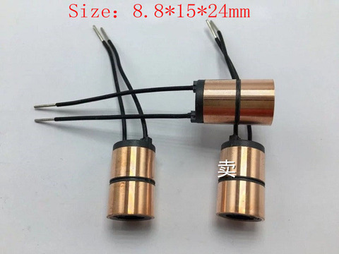 Anillo colector de anillo deslizante generador de cabeza de cobre para coche (tamaño: 8,8*15*24mm) ► Foto 1/1