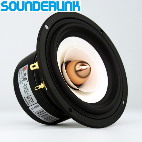 Sounderlink-altavoz con monitor de gama superior, altavoz tipo tweeter, woofer, Bullet hea de aluminio, cono kapton de 2 capas, 2 unids/lote ► Foto 1/6