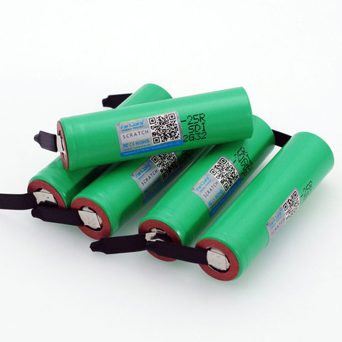 VariCore-batería recargable 100%, nueva marca, 18650, 2500mAh, 3,6 V, descarga INR18650 25R 20A + de níquel de DIY ► Foto 1/5