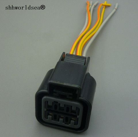 Shhworlsea-Conector de cable eléctrico para faro delantero de coche, Conector de lámpara de cabeza, 6 p, impermeable, PB625-06027, 1 Uds. ► Foto 1/4