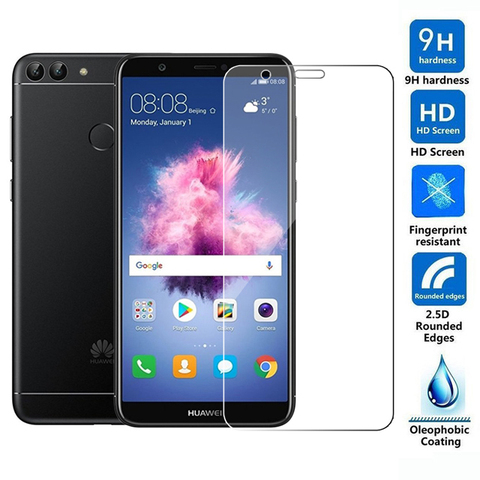 Protector de pantalla LCD para Huawei P Smart, película protectora de vidrio templado 2.5D 9H a prueba de explosiones para Huawei P Smart FIG-LX1 ► Foto 1/6