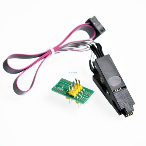 Soc8-Clip de prueba SOP8 de alta calidad para EEPROM 93CXX/25CXX/24CXX, programación de circuitos en PROGRAMADOR USB, TL866CS, TL866A, EZP2010 ► Foto 1/4