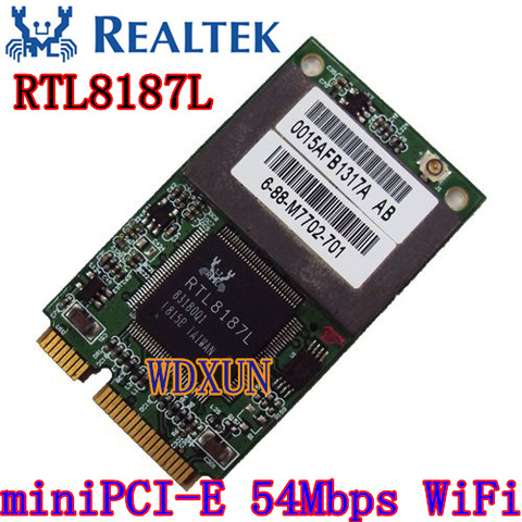 RealTek RTL8187L MINI PCI-Express tarjeta WLAN 802,11 b/g/PCI-E RTL8187L ► Foto 1/3