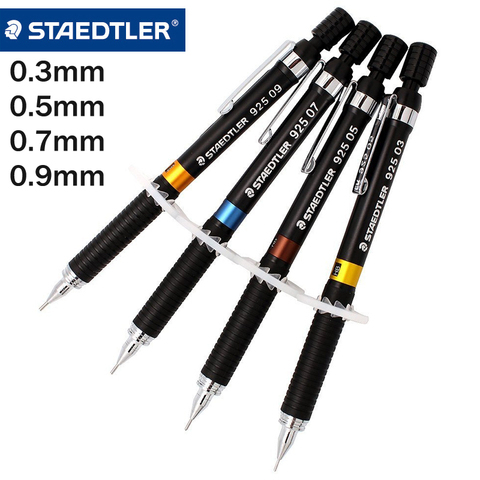 STAEDTLER-lápiz mecánico 2B, 0,3, 0,5, 0,7, 0,9mm, lápices automáticos de prensa de plomo, para dibujar, escuela, oficina, papelería, 925 ► Foto 1/6