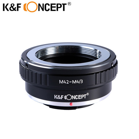 K & F CONCEPT-anillo adaptador M42-M4/3 para lente de cámara, montaje de tornillo M42 para Micro 4/3 M4/3, Olympus/Panasonic ► Foto 1/6