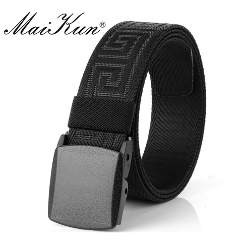 Maikun-cinturones de nailon para hombre, cinturones militares tácticos para exteriores, para vaqueros de lujo ► Foto 1/6