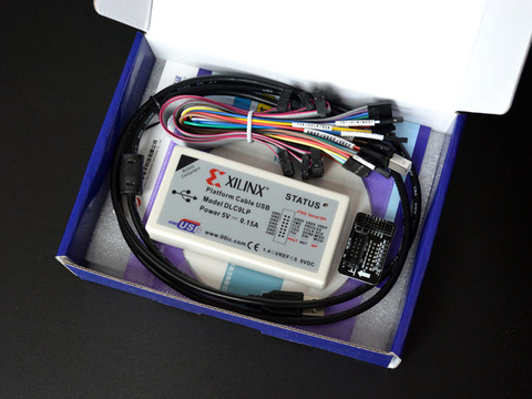 Xilinx-Cable de plataforma USB, FPGA, CPLD, descarga el depurador, compatible con la serie JTAG Slave SPI es estable ► Foto 1/1