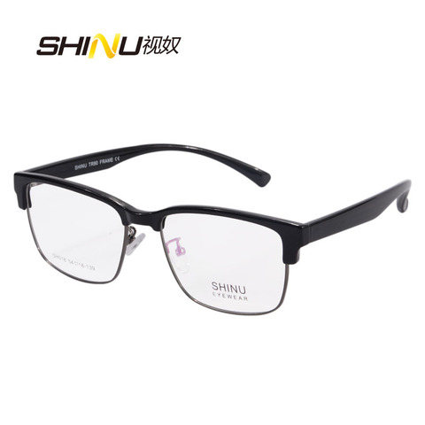 SHINU marca Multifocal Progresiva gafas de lectura hombres mujeres lector Presbyopia Hyperopia gafas Diopter gafas ► Foto 1/6