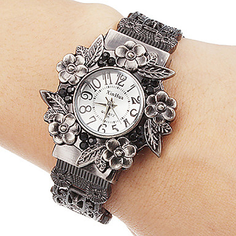 Reloj de pulsera de mujer Retro Relojes reloj de pulsera clásico de cuarzo de lujo mujer femenino casual reloj de xinhua Relojes de moda ► Foto 1/5